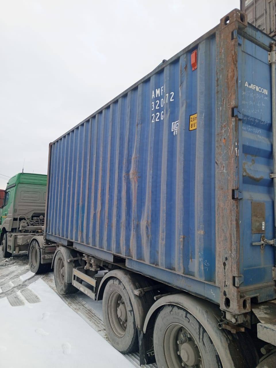 Морской контейнер AMFU3204721